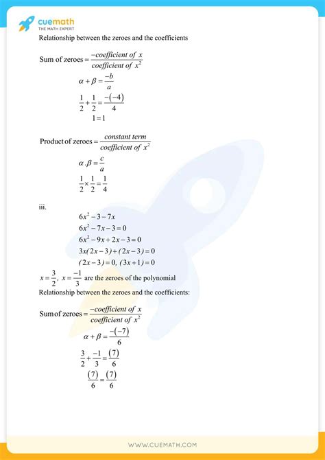 Download Ncert Class 10 Maths Chapter 2 Solutions 