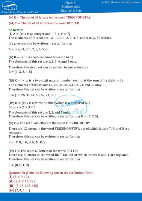 Read Ncert Class 11 All Chapter Exercise Answer 