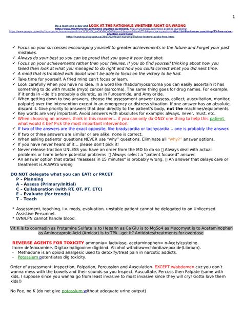 Nclex Study Guide 2022
