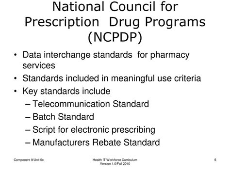 Read Online Ncpdp Hl7 Electronic Prescribing Coordination Project 