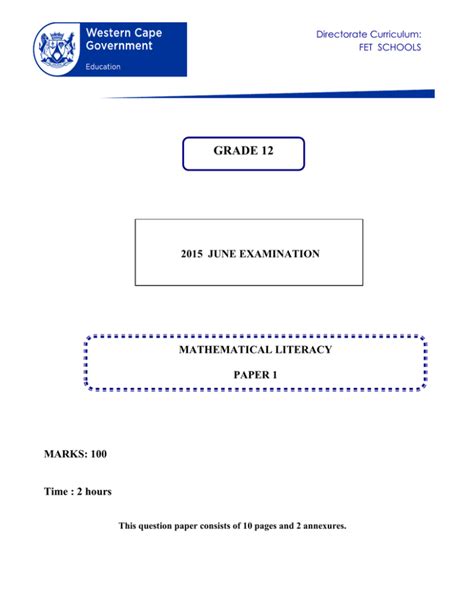 Full Download Ncs Grade 12 Exemplar Paper 1 Memorandum 2014 