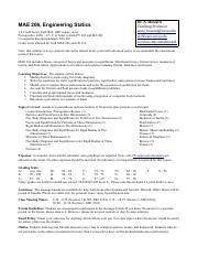 Ncsu Mae 206 Pre Req