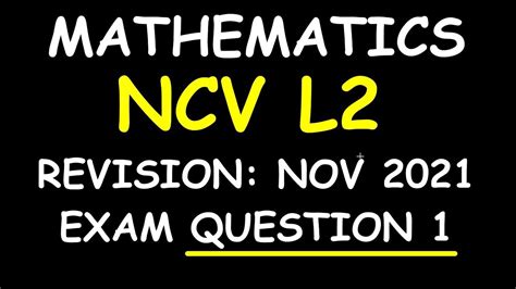 Full Download Ncv Level 2 Mathematics Question Papers 