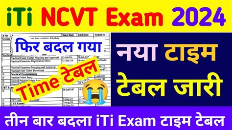 Ncvt Exams Time Table