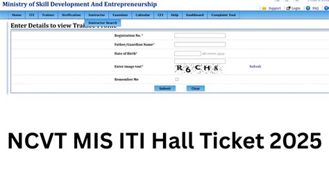 Ncvt Hall Ticket