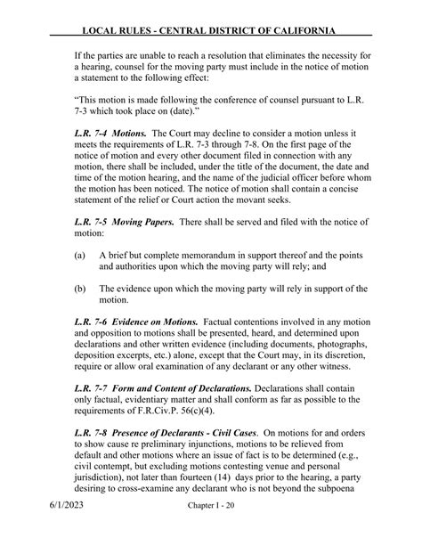Nd Cal Local Rules