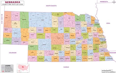 ne nebraska zip code