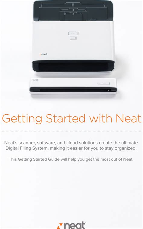 Read Online Neat Desk User Manual 