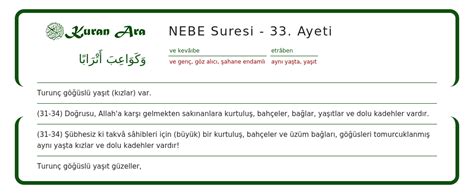 Nebe Suresi 33