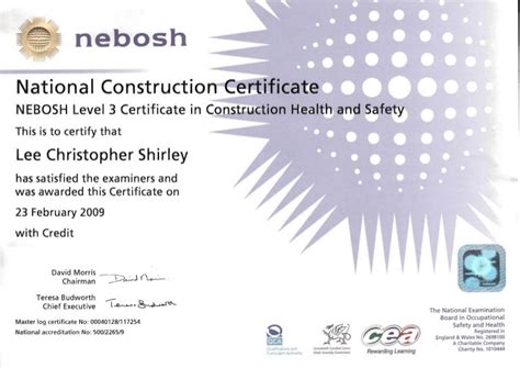 Full Download Nebosh Construction Certificate Exam Papers 