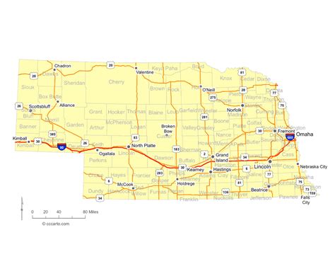 nebraska roads