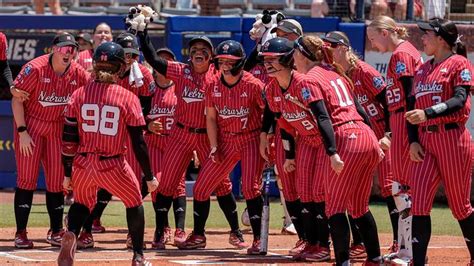 nebraska softball