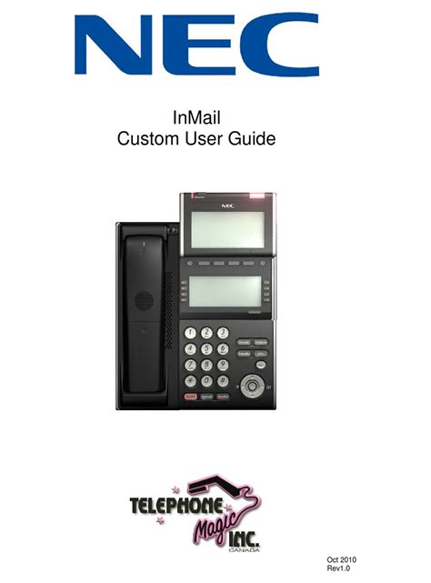 Download Nec Inmail User Guide 