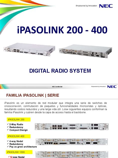Read Nec Ipasolink 200 Manual 