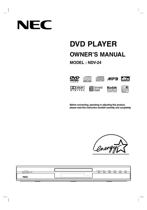 Full Download Nec Owners Manual File Type Pdf 