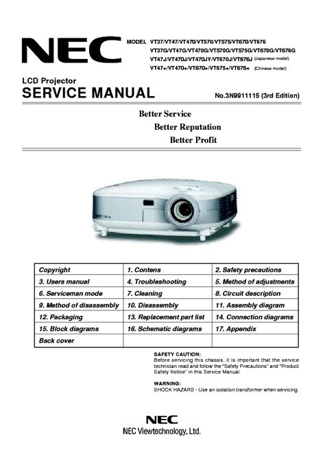 Full Download Nec Projector User Guide 