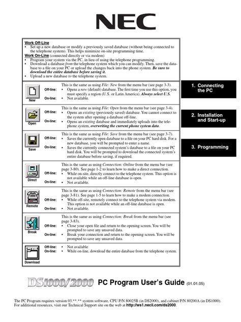 Download Nec User Guide 