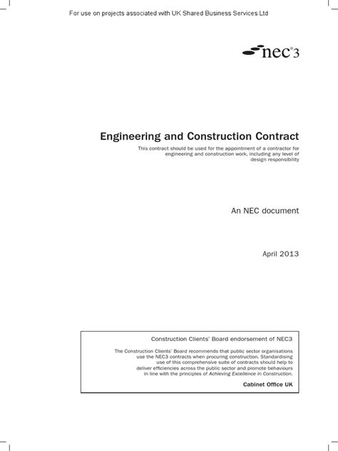 Nec3 Contract