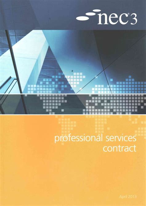 Full Download Nec3 Professional Services Contract 
