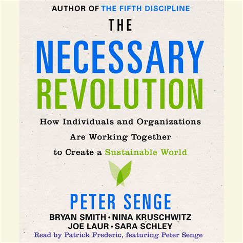 Necessary Revolution Peter Senge