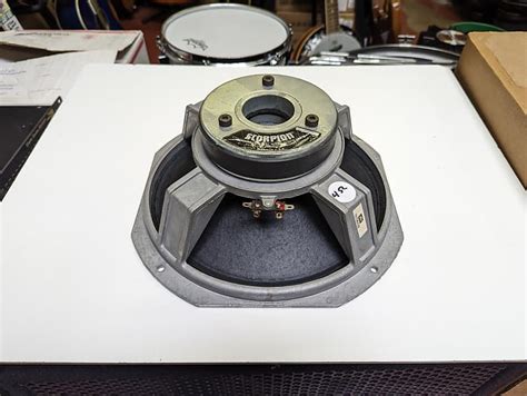 need speaker 4 ohm 12 inch scorpion - Peavey Forum