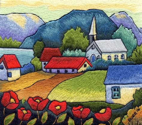 Read Online Needle Painting Or Landscape Embroidery 