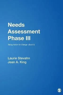 Needs Assessment Phase Iii Taking Action For Change 5 Needs Assessment Kit