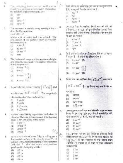 Download Neet 2012 Question Paper 