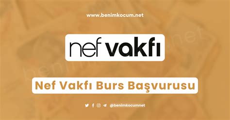 Nef Burs Başvurusu
