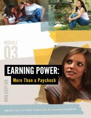 nefe module 3 earning power test key