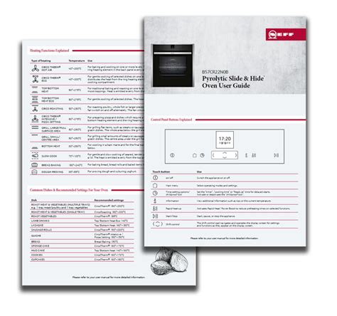 Neff Oven Instructions
