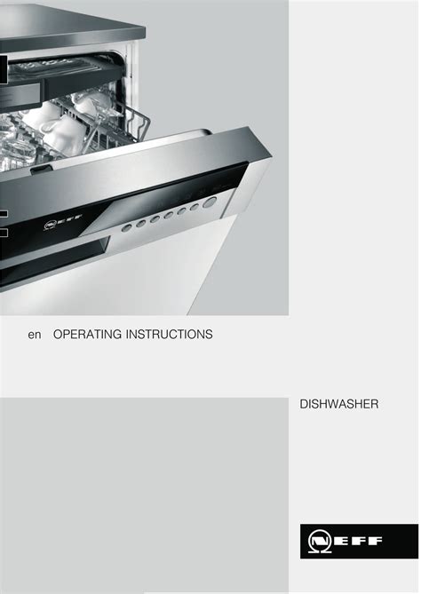 Read Online Neff Dishwasher Instruction Manual File Type Pdf 