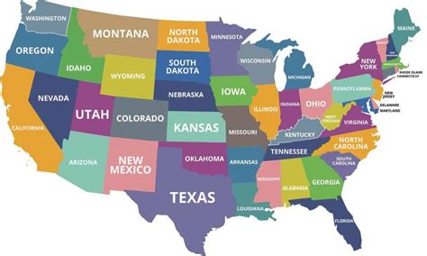 negara bagian terkecil di amerika adalah
