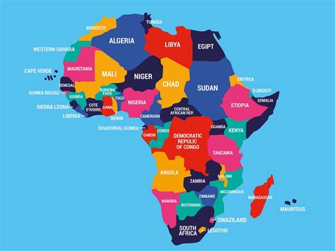 negara di benua afrika