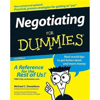 Read Negotiating For Dummies 2Nd Edition 