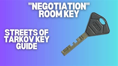 Negotiation Room Key