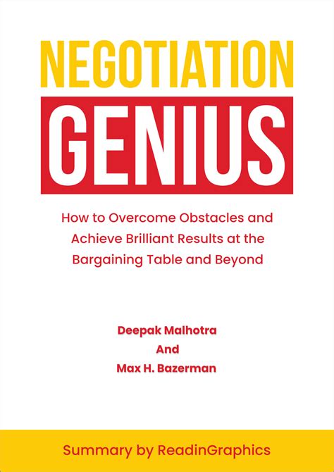 Full Download Negotiation Genius Chapter Summaries 