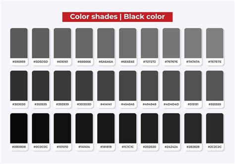 Negro Claro Hexadecimal