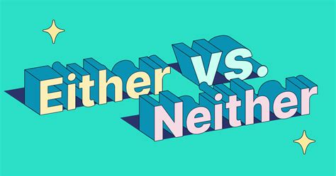neither | Cu trc either v neither Lm th