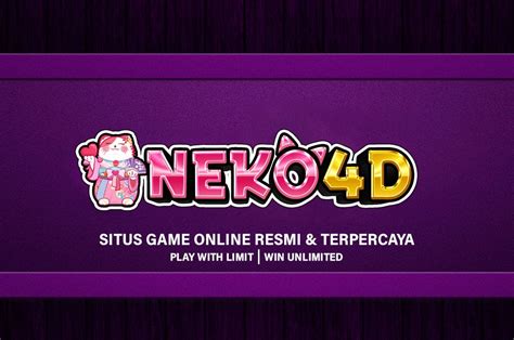 NEKO4D MAXWIN LINK SITUS ONLINE GACOR PASTI SENSASIONAL☘️