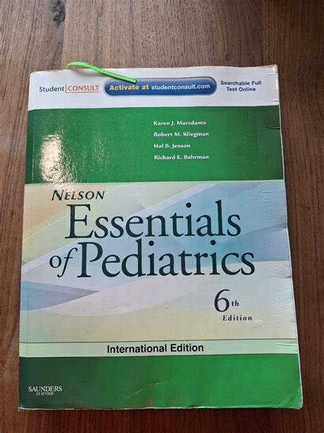 nelson essential of pediatrics 6th edition