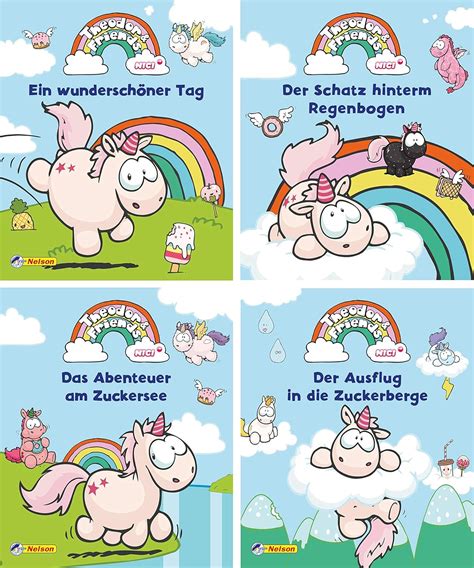 nelson mini bucher 4er theodor and friends 1 4