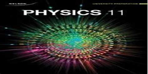 nelson physics 11 solutions manual