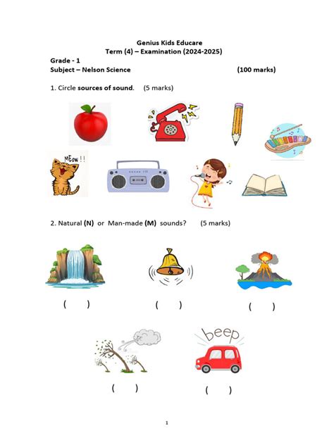 nelson science quiz