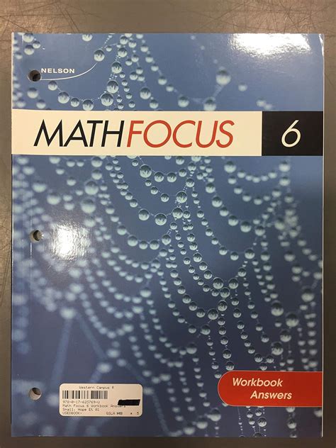 Read Online Nelson Math Focus 6 Workbook Blackline Masters File Type Pdf 