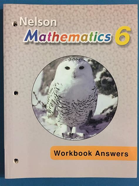 Read Nelson Mathematics 6 Workbook Answers 