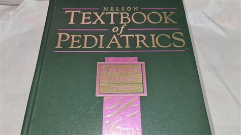 Read Online Nelson Pediatrics 16Th Edition 