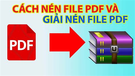 nen file pdf | Cng c nn file PDF gim dung