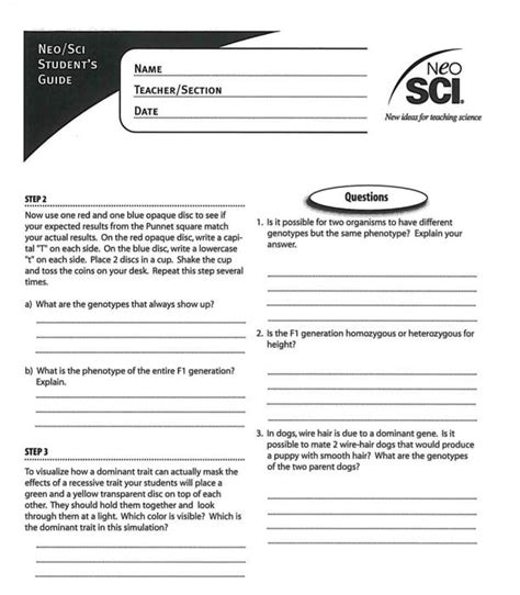 Full Download Neo Sci Student Guide Answers 