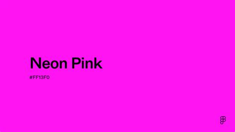neon pink color code